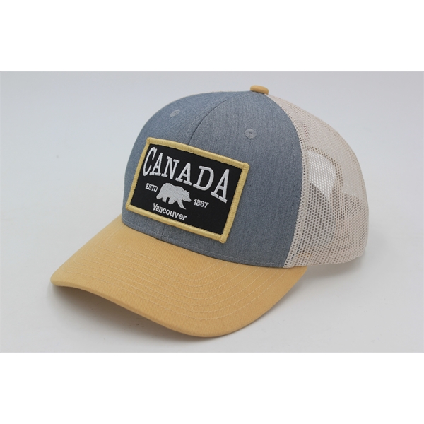 Trucker cap, 6 Panels, Mesh Back, snap buckle - Trucker cap, 6 Panels, Mesh Back, snap buckle - Image 21 of 22