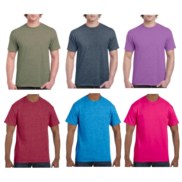 Unisex Cotton T-Shirt with Pre-Shrunk Fabric - Unisex Cotton T-Shirt with Pre-Shrunk Fabric - Image 2 of 13