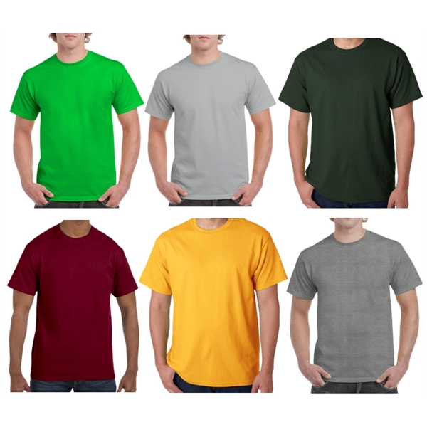 Unisex Cotton T-Shirt with Pre-Shrunk Fabric - Unisex Cotton T-Shirt with Pre-Shrunk Fabric - Image 3 of 13
