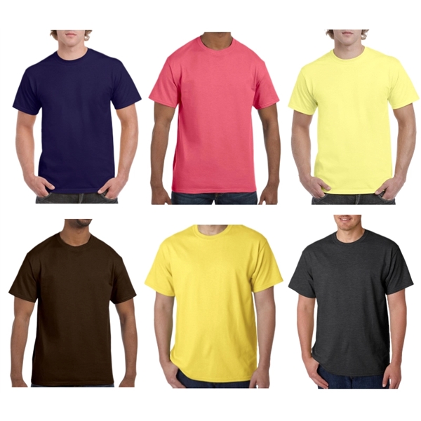 Unisex Cotton T-Shirt with Pre-Shrunk Fabric - Unisex Cotton T-Shirt with Pre-Shrunk Fabric - Image 4 of 13