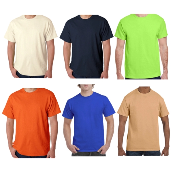 Unisex Cotton T-Shirt with Pre-Shrunk Fabric - Unisex Cotton T-Shirt with Pre-Shrunk Fabric - Image 7 of 13