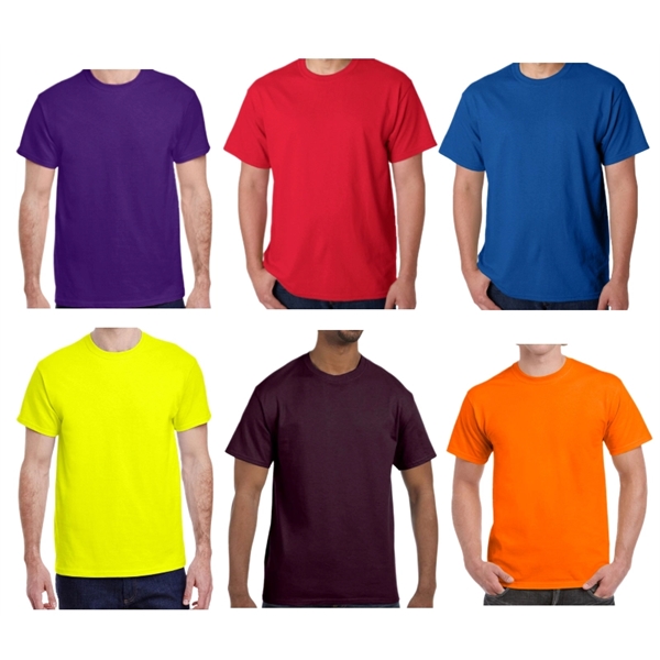 Unisex Cotton T-Shirt with Pre-Shrunk Fabric - Unisex Cotton T-Shirt with Pre-Shrunk Fabric - Image 8 of 13