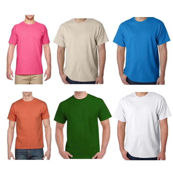 Unisex Cotton T-Shirt with Pre-Shrunk Fabric - Unisex Cotton T-Shirt with Pre-Shrunk Fabric - Image 9 of 13