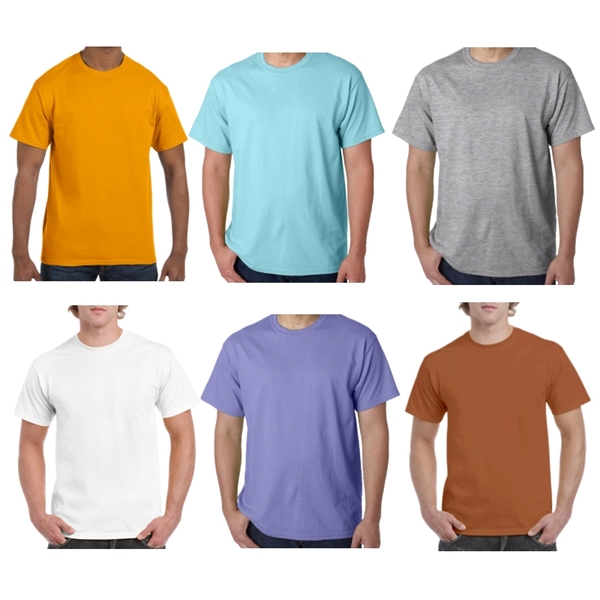 Unisex Cotton T-Shirt with Pre-Shrunk Fabric - Unisex Cotton T-Shirt with Pre-Shrunk Fabric - Image 10 of 13