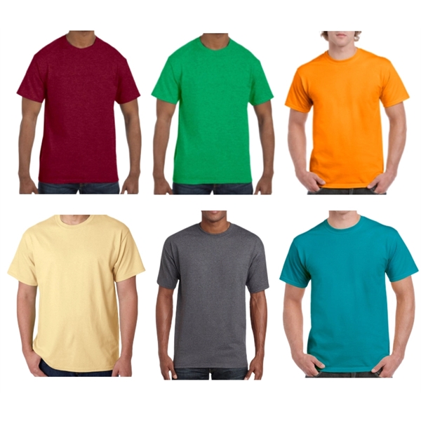 Unisex Cotton T-Shirt with Pre-Shrunk Fabric - Unisex Cotton T-Shirt with Pre-Shrunk Fabric - Image 11 of 13