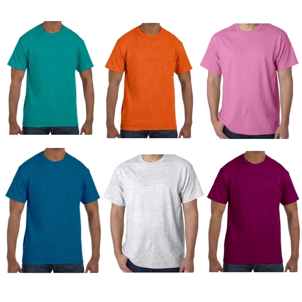 Unisex Cotton T-Shirt with Pre-Shrunk Fabric - Unisex Cotton T-Shirt with Pre-Shrunk Fabric - Image 12 of 13