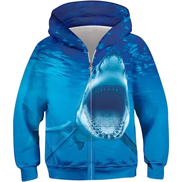 Youth rPET 100% Recycled Polyester Performance Zipper Hoodie - Youth rPET 100% Recycled Polyester Performance Zipper Hoodie - Image 1 of 1