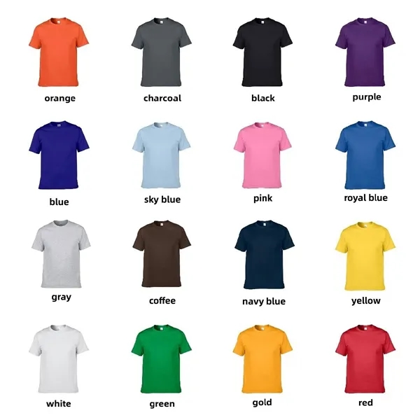 Gildan Full Cotton Crew Neck T-Shirt - Gildan Full Cotton Crew Neck T-Shirt - Image 2 of 2