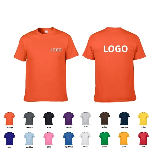 Gildan Full Cotton Crew Neck T-Shirt - Gildan Full Cotton Crew Neck T-Shirt - Image 0 of 2