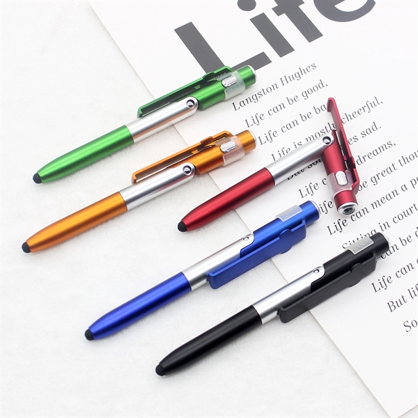 4 in1 LED Stylus Pen - 4 in1 LED Stylus Pen - Image 4 of 7