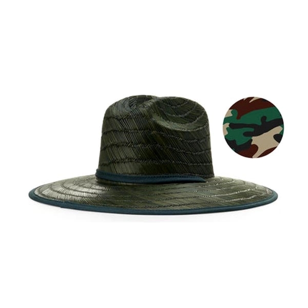 Richardson® Lined Waterman Straw Lifeguard Hat - Richardson® Lined Waterman Straw Lifeguard Hat - Image 3 of 6