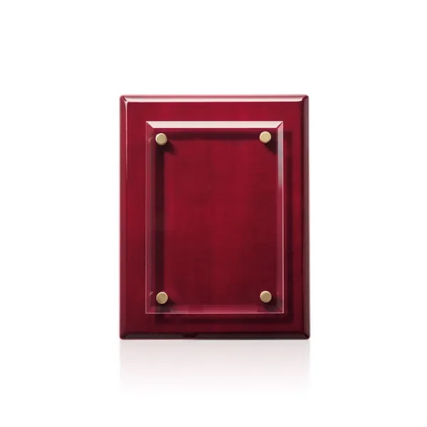 Caledon VividPrint™ Plaque - Rosewood/Gold