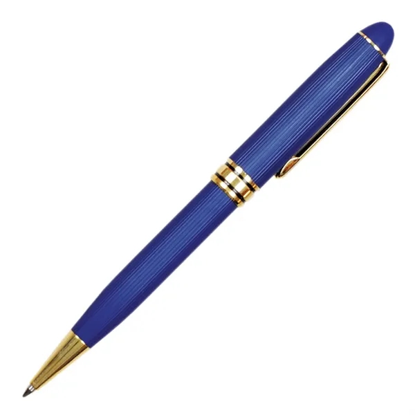 Saxon-III Luxury Ballpoint Pen with Gold Accents - Saxon-III Luxury Ballpoint Pen with Gold Accents - Image 0 of 3