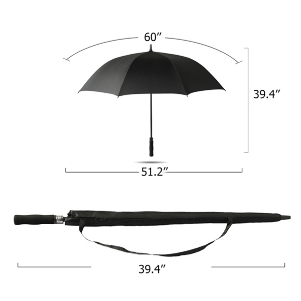 60" Arc Golf Umbrella - 60" Arc Golf Umbrella - Image 2 of 2