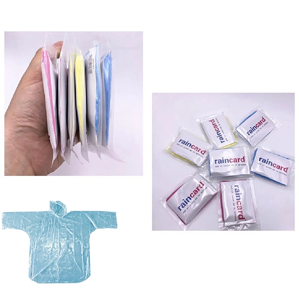 disposable pocket raincoat portable rain card - disposable pocket raincoat portable rain card - Image 6 of 8