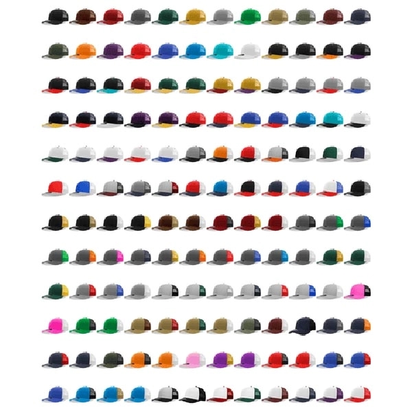 Decky® Classic Trucker Hat, Mid Pro Trucker, 6 Panel - Decky® Classic Trucker Hat, Mid Pro Trucker, 6 Panel - Image 208 of 299