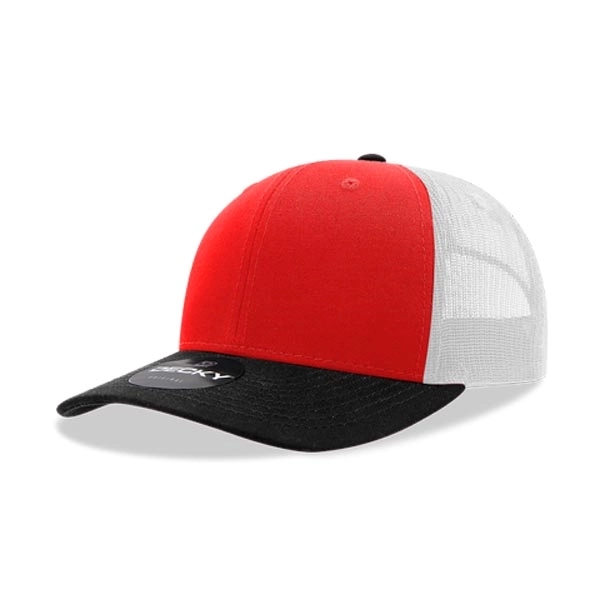 Decky® Classic Trucker Hat, Mid Pro Trucker, 6 Panel - Decky® Classic Trucker Hat, Mid Pro Trucker, 6 Panel - Image 265 of 299