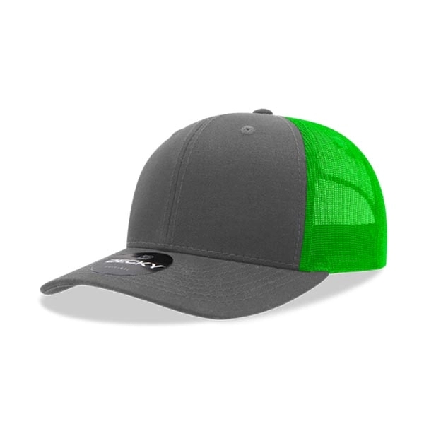 Decky® Classic Trucker Hat, Mid Pro Trucker, 6 Panel - Decky® Classic Trucker Hat, Mid Pro Trucker, 6 Panel - Image 294 of 299