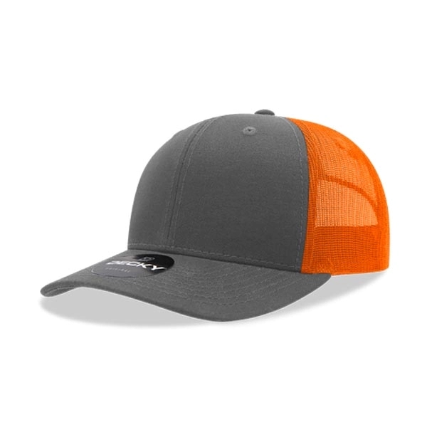 Decky® Classic Trucker Hat, Mid Pro Trucker, 6 Panel - Decky® Classic Trucker Hat, Mid Pro Trucker, 6 Panel - Image 295 of 299