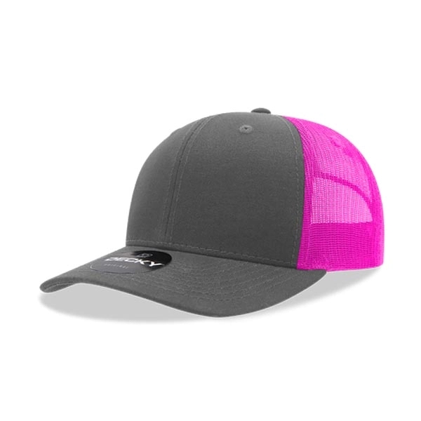 Decky® Classic Trucker Hat, Mid Pro Trucker, 6 Panel - Decky® Classic Trucker Hat, Mid Pro Trucker, 6 Panel - Image 296 of 299