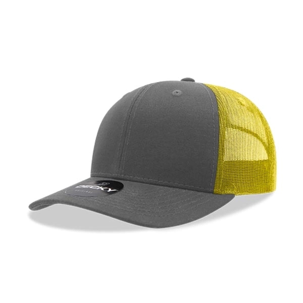 Decky® Classic Trucker Hat, Mid Pro Trucker, 6 Panel - Decky® Classic Trucker Hat, Mid Pro Trucker, 6 Panel - Image 298 of 299