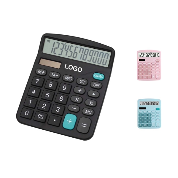 Dual Power 12 Digit Calculator - Dual Power 12 Digit Calculator - Image 0 of 3