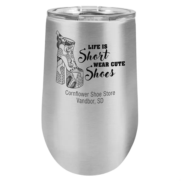 16oz. Colored Stainless Steel Stemless Wine Glass - 16oz. Colored Stainless Steel Stemless Wine Glass - Image 33 of 35