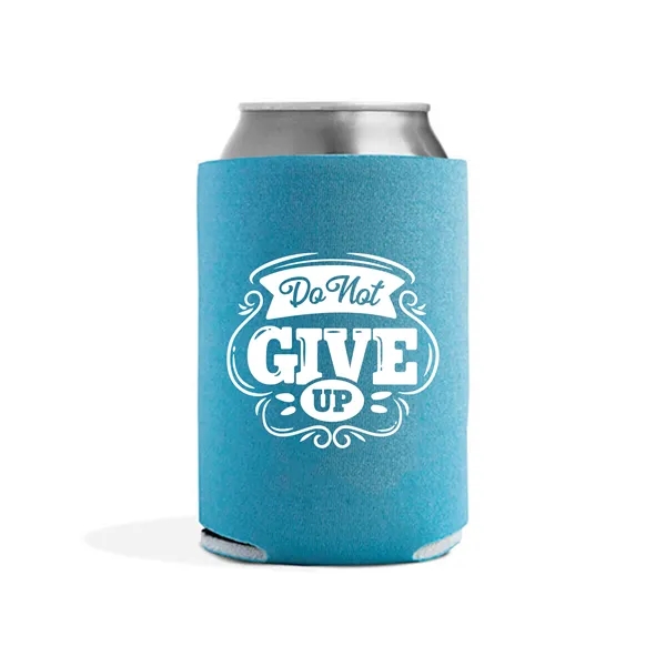 Foam and Neoprene Can Cooler Holder-One Color Imprint-WB - Foam and Neoprene Can Cooler Holder-One Color Imprint-WB - Image 3 of 3