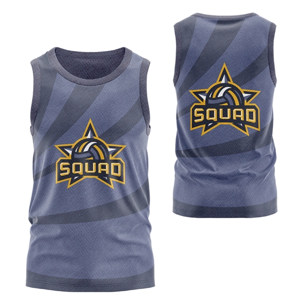 Unisex 150 GSM Poly Interlock Performance Sublimation Tank - Unisex 150 GSM Poly Interlock Performance Sublimation Tank - Image 2 of 3