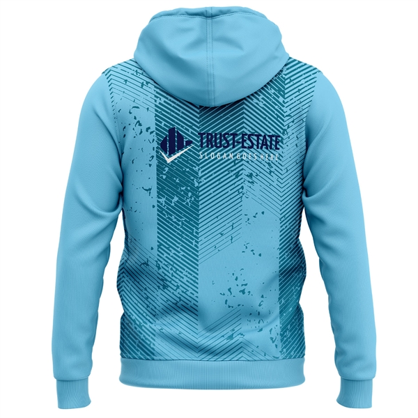 Women's 280 GSM Spandex Interlock Fleece  Zipper Hoodie - Women's 280 GSM Spandex Interlock Fleece  Zipper Hoodie - Image 2 of 2