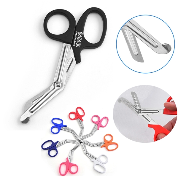 7 1/4" Trauma Shears Bandage Scissors - 7 1/4" Trauma Shears Bandage Scissors - Image 0 of 1