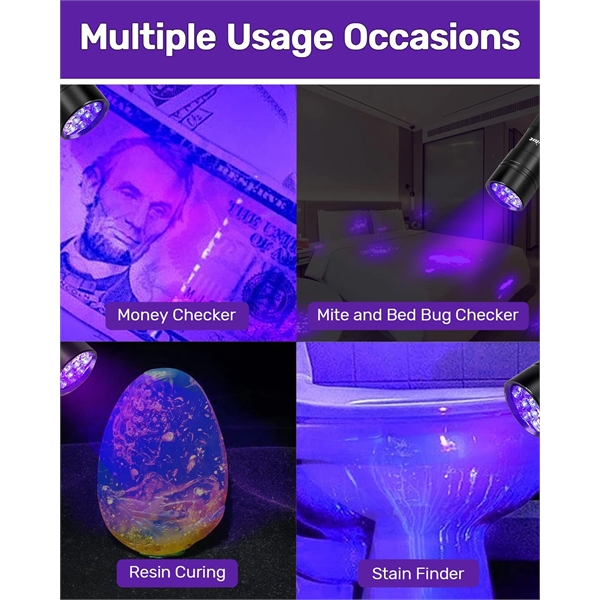 Mini UV LED Flashlight - Mini UV LED Flashlight - Image 4 of 4
