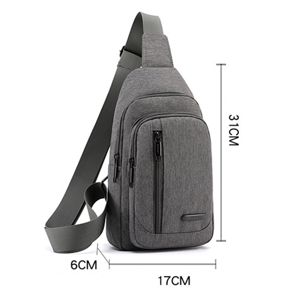 Multipurpose Crossbody Shoulder Bag Sling Backpack Travel Hi - Multipurpose Crossbody Shoulder Bag Sling Backpack Travel Hi - Image 2 of 6