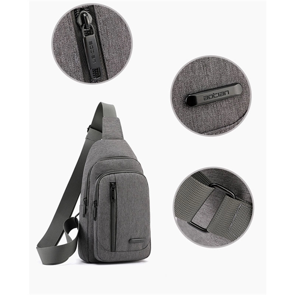 Multipurpose Crossbody Shoulder Bag Sling Backpack Travel Hi - Multipurpose Crossbody Shoulder Bag Sling Backpack Travel Hi - Image 5 of 6