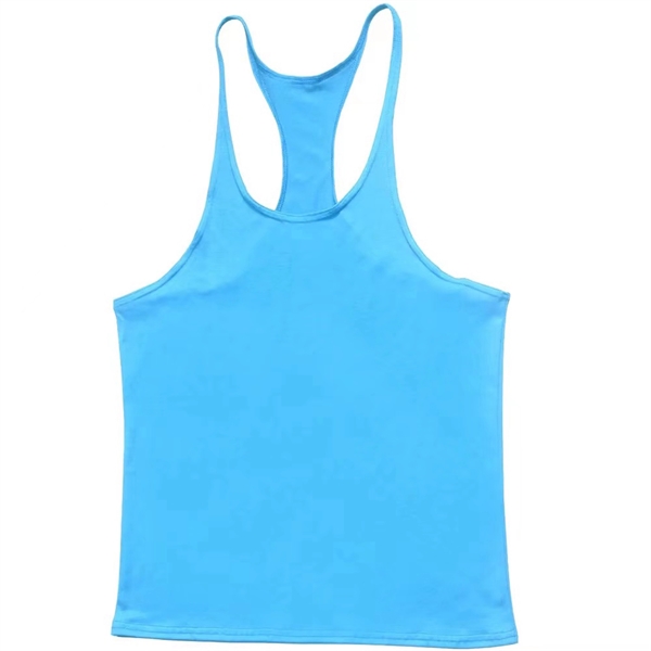 Men's Bodybuilding Stringer Tank Tops - Men's Bodybuilding Stringer Tank Tops - Image 4 of 5