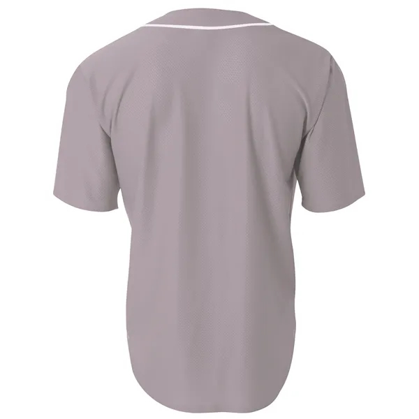 A4 Short Sleeve Full Button Baseball Top - A4 Short Sleeve Full Button Baseball Top - Image 29 of 68