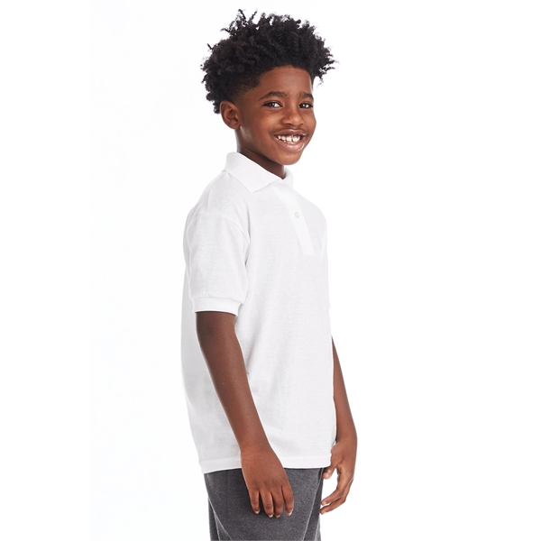 Hanes Youth EcoSmart® Jersey Knit Polo - Hanes Youth EcoSmart® Jersey Knit Polo - Image 41 of 62