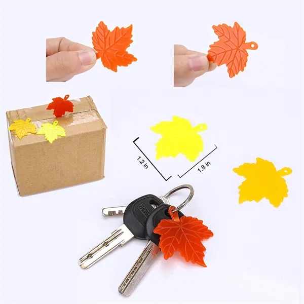 Plastic Maple Leaf Shaped Box Opener - Plastic Maple Leaf Shaped Box Opener - Image 1 of 1