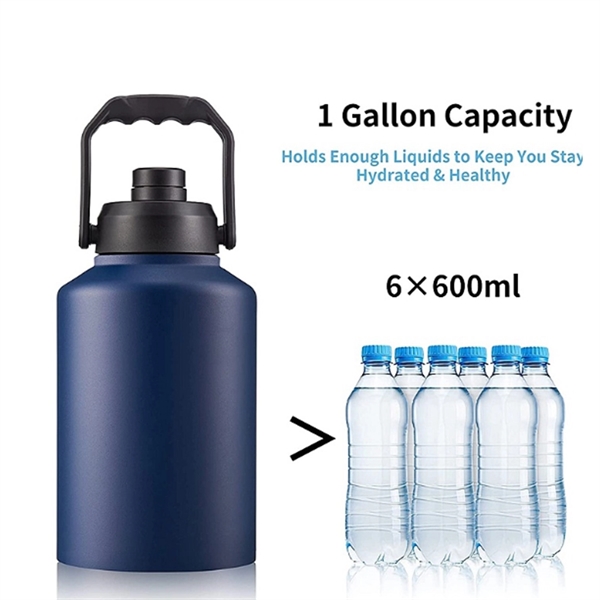 64 oz. Stainless Steel Insulated Water Bottles With Handle - 64 oz. Stainless Steel Insulated Water Bottles With Handle - Image 1 of 2