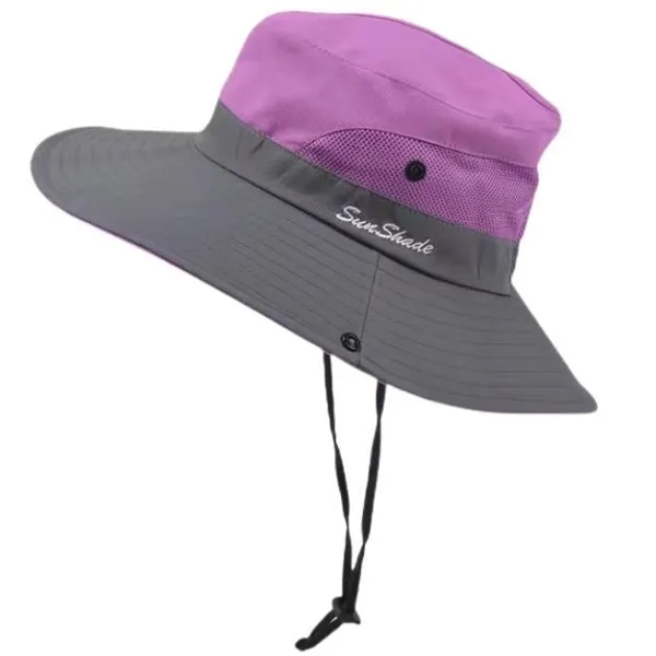 Women's Outdoor UV-Protection-Foldable Sun-Hats - Women's Outdoor UV-Protection-Foldable Sun-Hats - Image 1 of 2