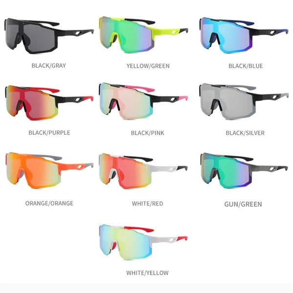 UV Protection Cycling Sport Polarized Sunglasses - UV Protection Cycling Sport Polarized Sunglasses - Image 1 of 5