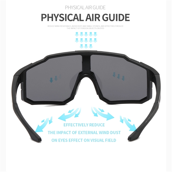 UV Protection Cycling Sport Polarized Sunglasses - UV Protection Cycling Sport Polarized Sunglasses - Image 4 of 5