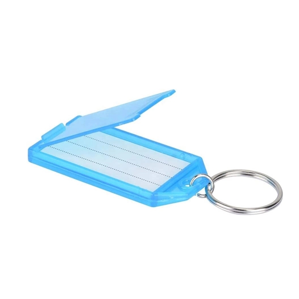 Plastic Key Ring Tags - Plastic Key Ring Tags - Image 2 of 2