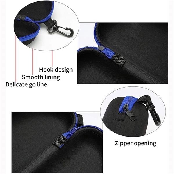 Portable Travel Zipper Eyeglasses Frame glasses Case - Portable Travel Zipper Eyeglasses Frame glasses Case - Image 1 of 3