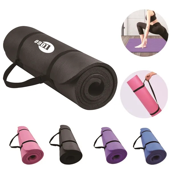 Fitness Yoga Mat Equipment With Straps - Fitness Yoga Mat Equipment With Straps - Image 0 of 1