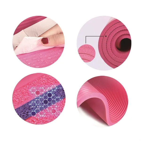 Fitness Yoga Mat Equipment With Straps - Fitness Yoga Mat Equipment With Straps - Image 1 of 1