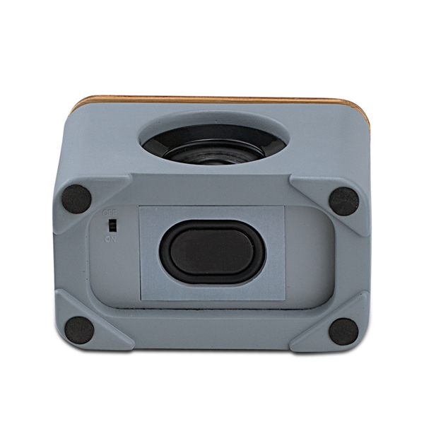 Tulare Eco-Friendly Cement & Bamboo Speaker and Wireless Cha - Tulare Eco-Friendly Cement & Bamboo Speaker and Wireless Cha - Image 4 of 7