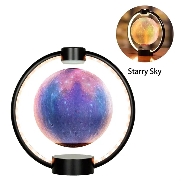 Levitating Moon Lamp With Speaker - Levitating Moon Lamp With Speaker - Image 0 of 4