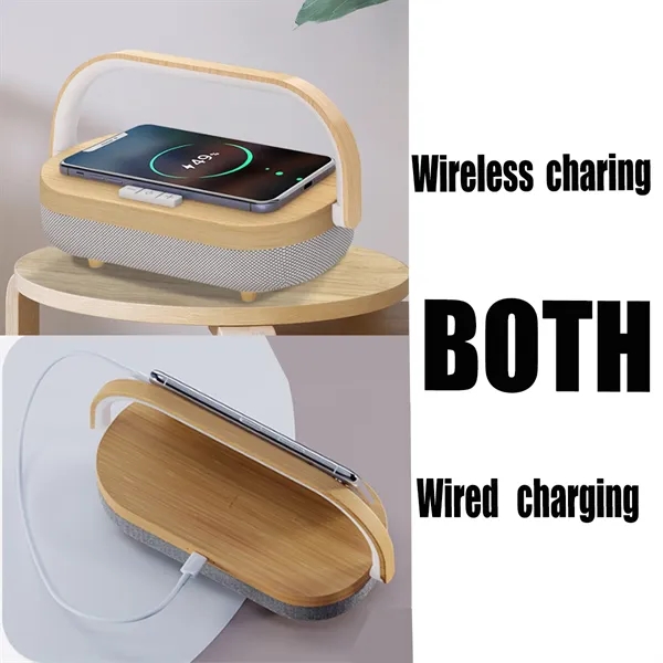 Custom Grain Charging Station Music Touch Lamp - Custom Grain Charging Station Music Touch Lamp - Image 4 of 5