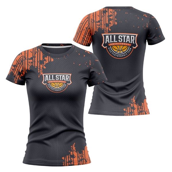 Women's 160GSM Birdseye Mesh Performance Short Sleeve TShirt - Women's 160GSM Birdseye Mesh Performance Short Sleeve TShirt - Image 2 of 3